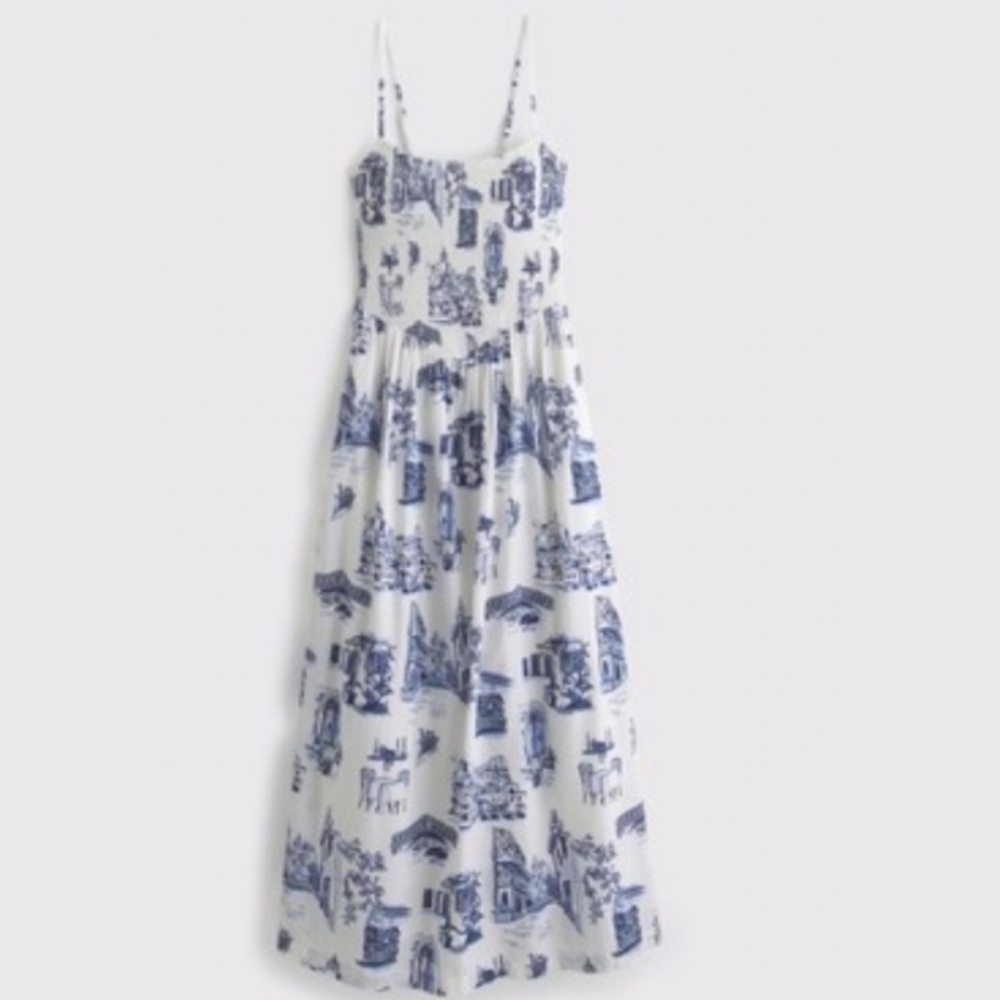 Truly For YouToile de Jouy Fit and Flare